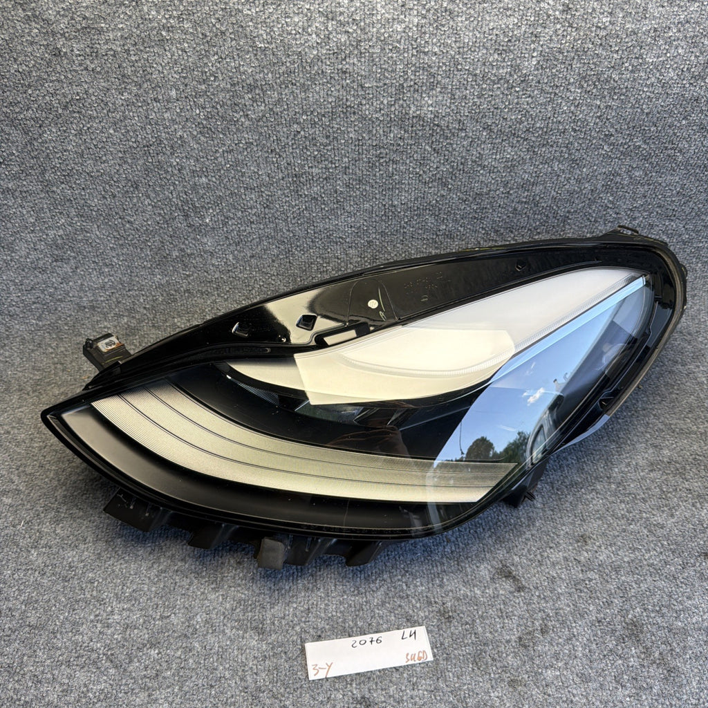 21-23 Tesla Model 3 Y Left Side Headlight Matrix OEM 1514952-00-D
