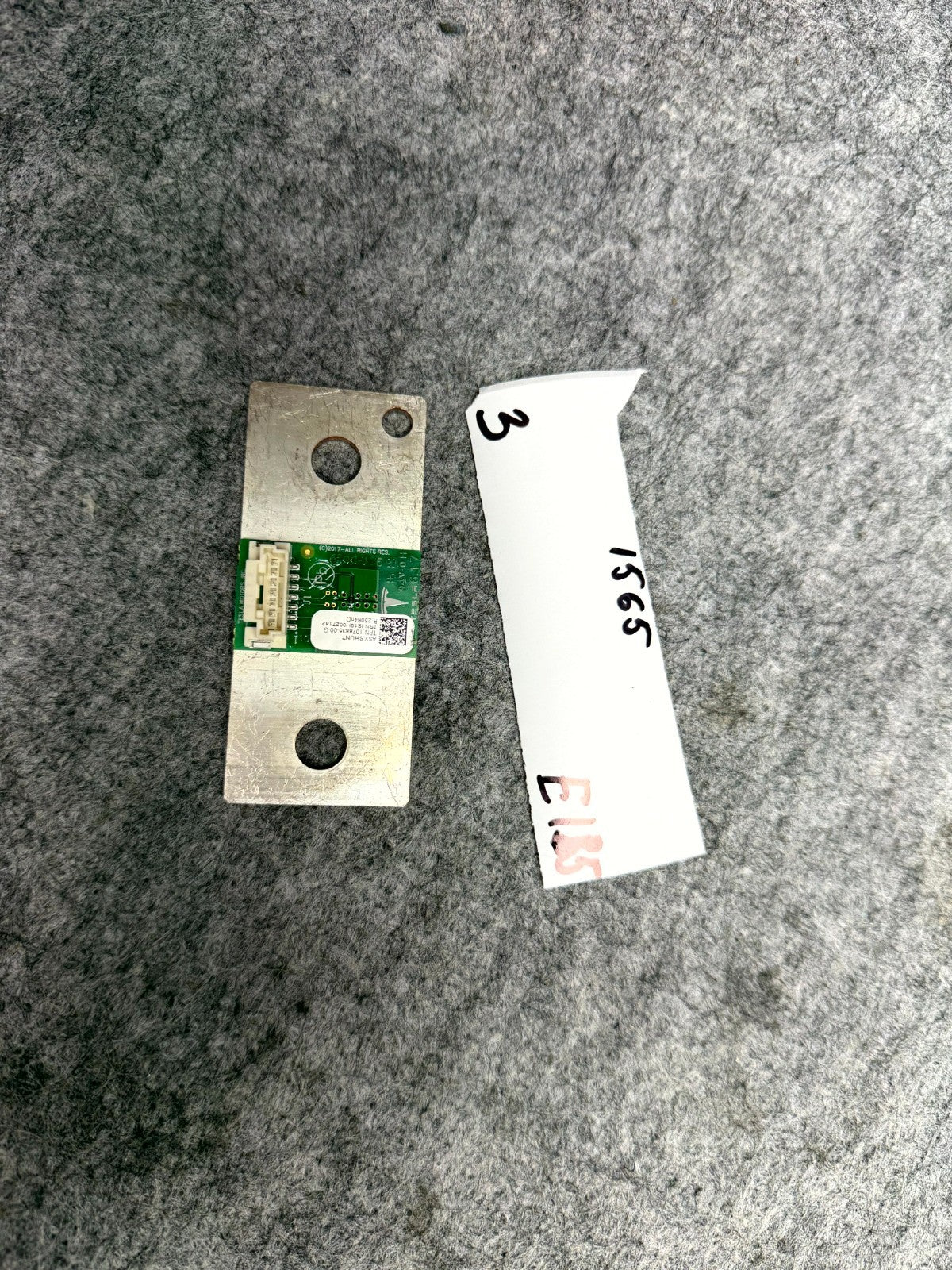 ♦️2017 - 2023 TESLA MODEL 3 BATTERY MODULE AMP CHIP OEM, 1078835-00-G