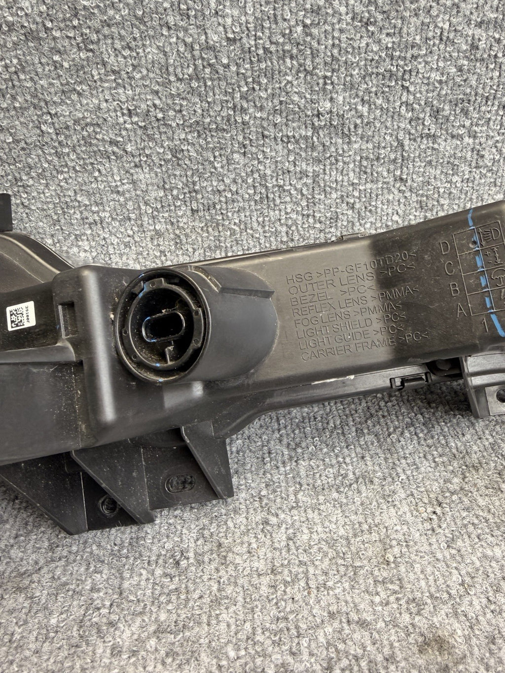 OEM 2017 -2023 Tesla Model 3 /Y Left Fog Light Lamp 1077391-00-F