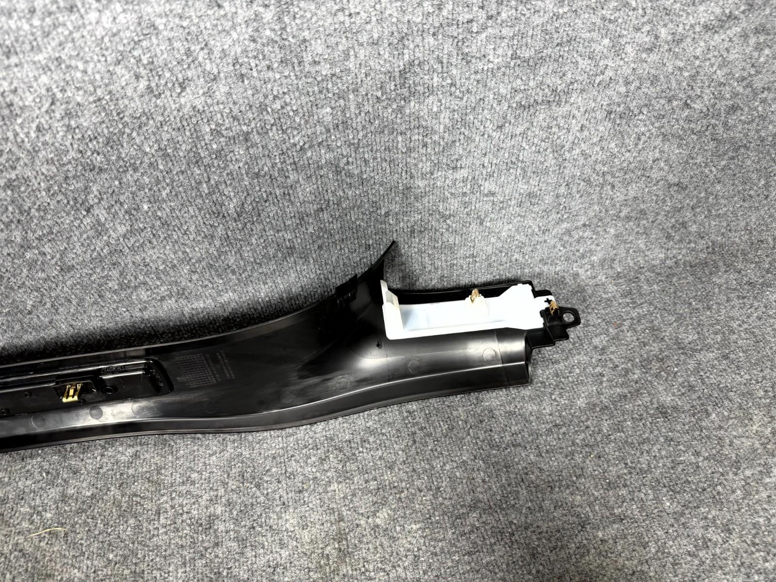 2016-2020 Tesla Model X Front Left Door Sill Cover Trim Panel OEM, 1496499-00-A