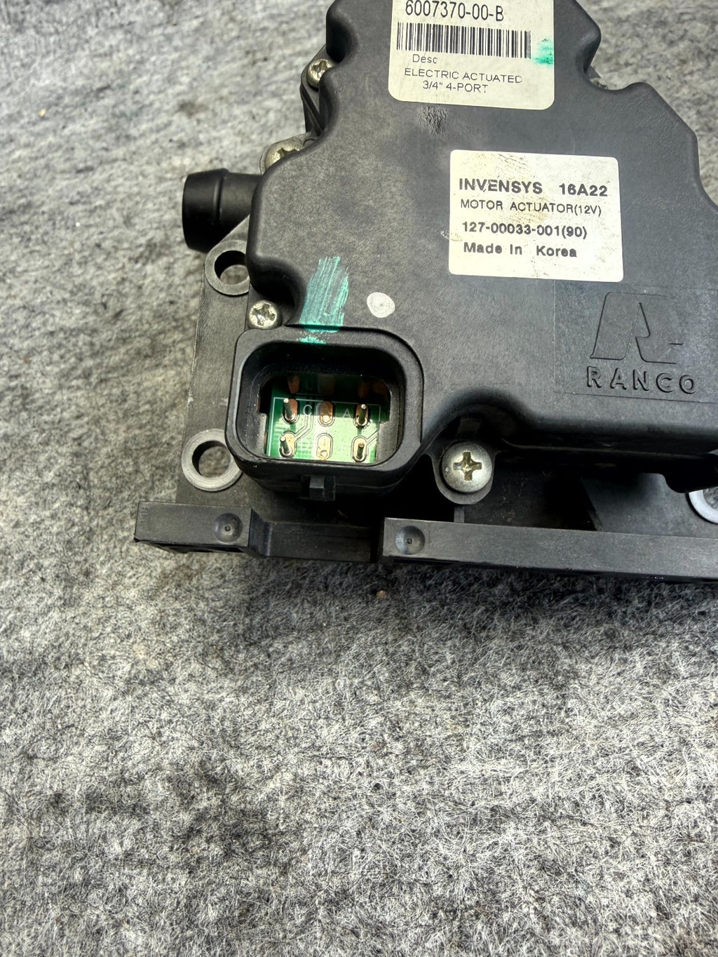 ♦️2012 - 2020 TESLA MODEL S COOLANT PUMP COOLING VALVE ACTUATOR OEM 6007370-00-B