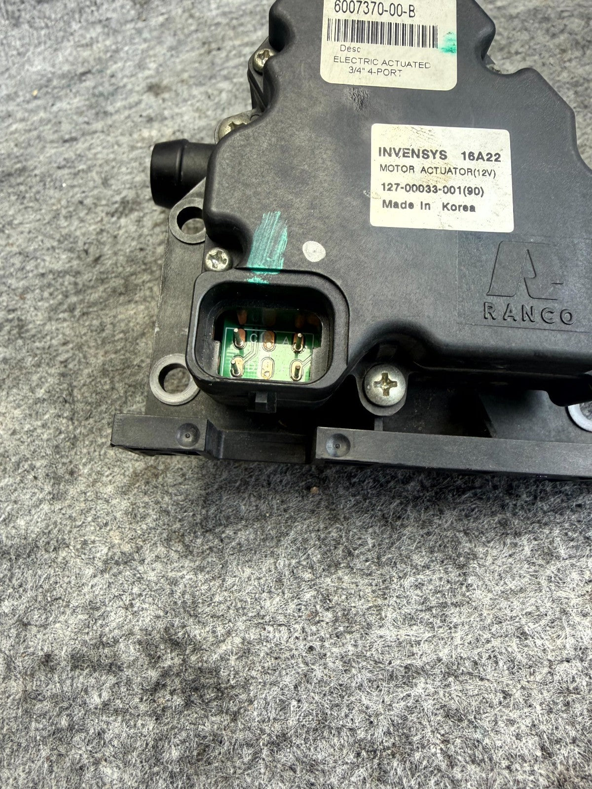 ♦️2012 - 2020 TESLA MODEL S COOLANT PUMP COOLING VALVE ACTUATOR OEM 6007370-00-B