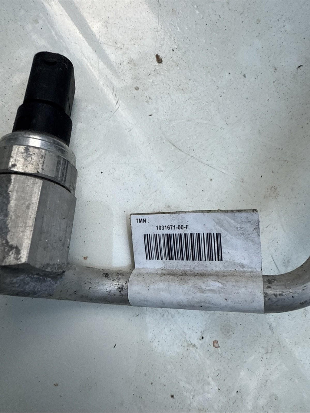♦️12-20 TESLA MODEL S A/C AIR CONDITIONING DISCHARGE PIPE LINE OEM, 1031671-00-F