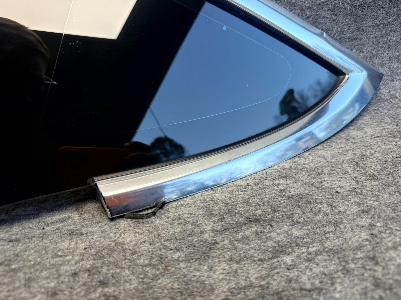 ♦️2017-2023 TESLA MODEL 3 REAR LEFT SIDE QUARTER WINDOW GLASS OEM, 1080703-00-G