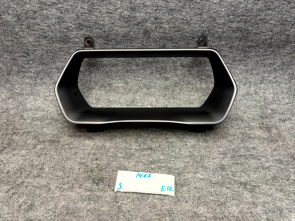 ♦️12-20 TESLA MODEL S SPEEDOMETER CLUSTER DISPLAY TRIM BEZEL OEM, 1033041-00-C