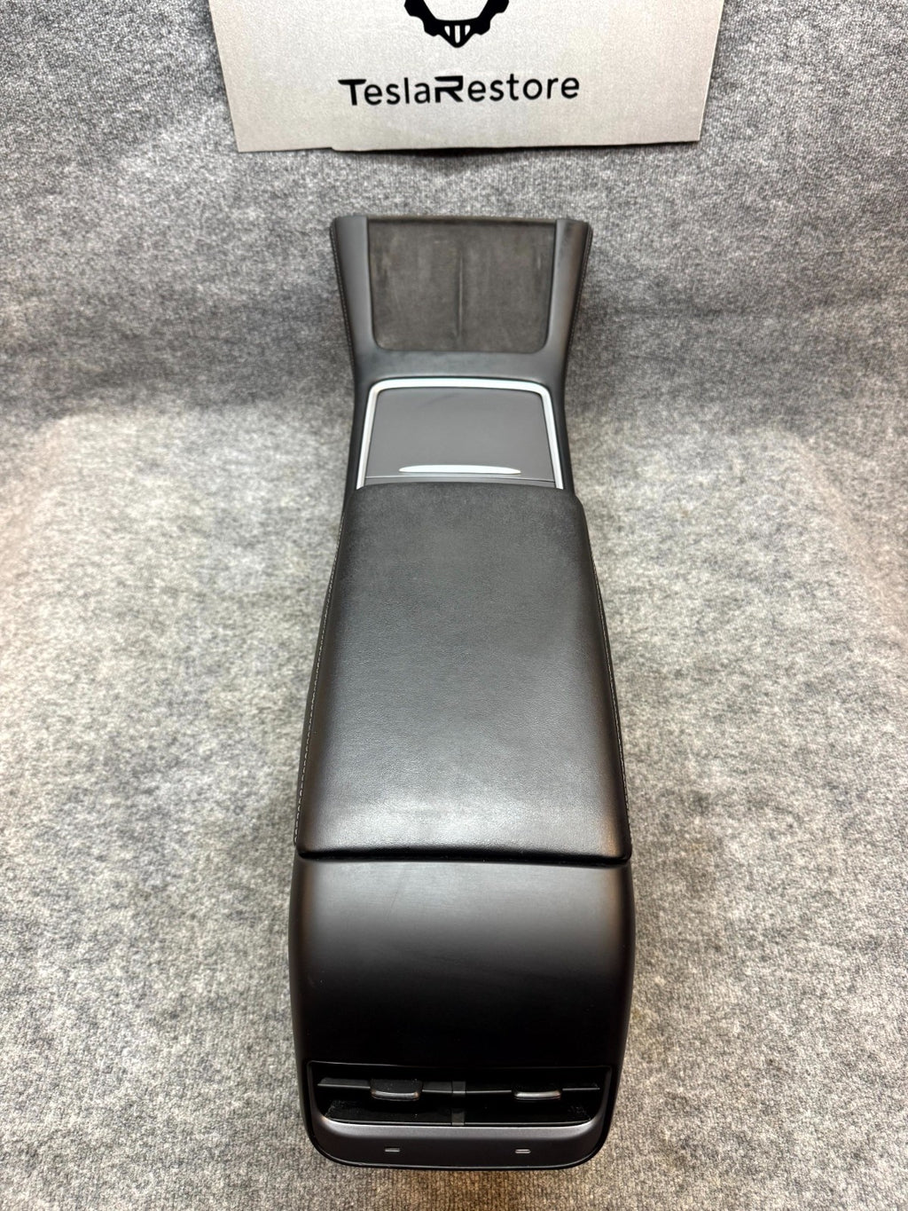 2017-2023 TESLA MODEL 3 FRONT CENTER CONSOLE BASE FRAME PANEL OEM,1755501-70-C