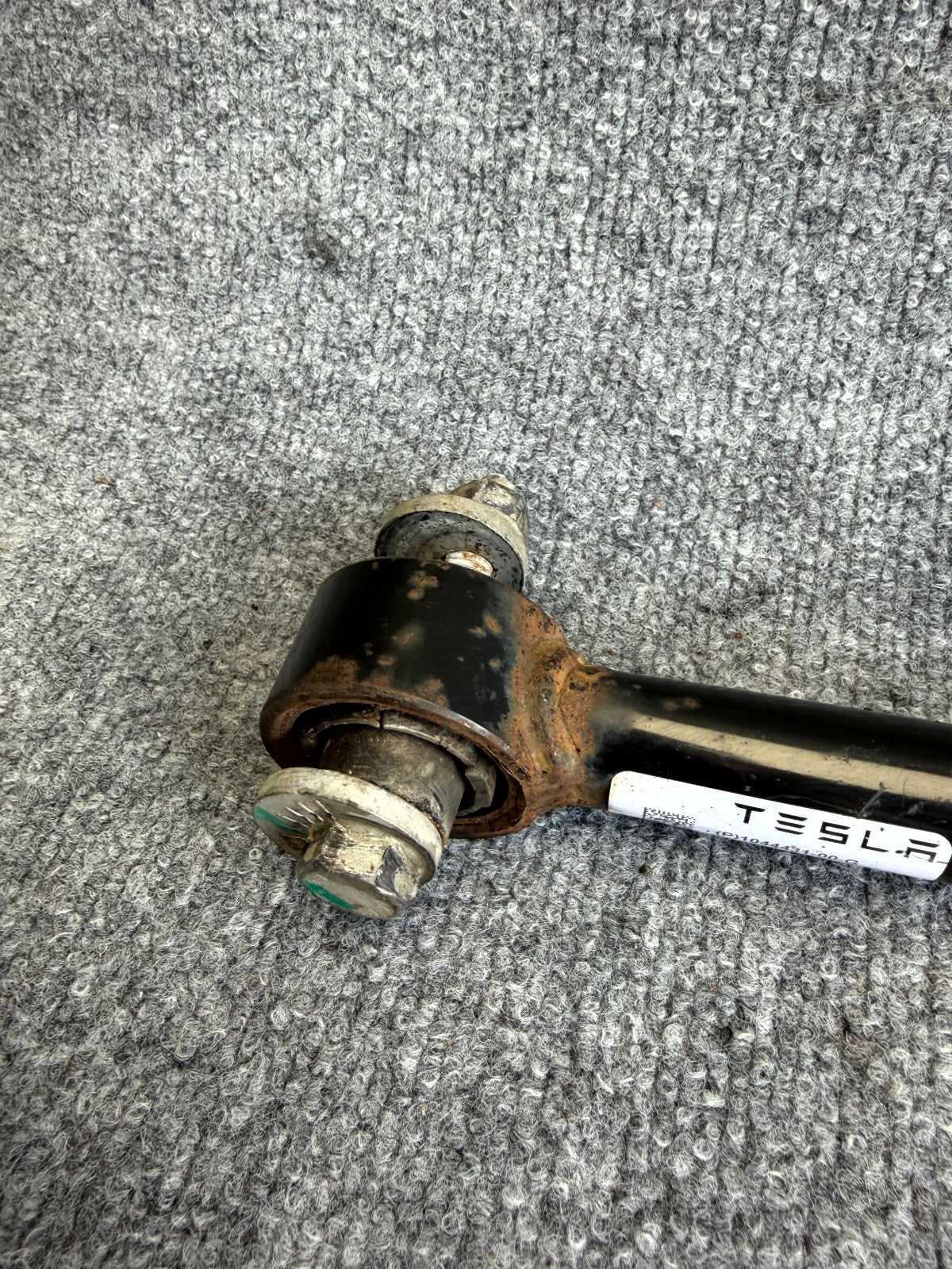 2017 – 2023 TESLA MODEL 3 REAR LEFT SIDE TOE LINK CONTROL ARM OEM, 1044431-00-G