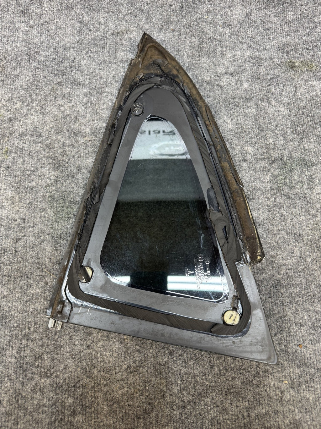 2017 - 2023 TESLA MODEL 3 REAR RIGHT SIDE WINDOW QUARTER GLASS OEM, 43R-004529