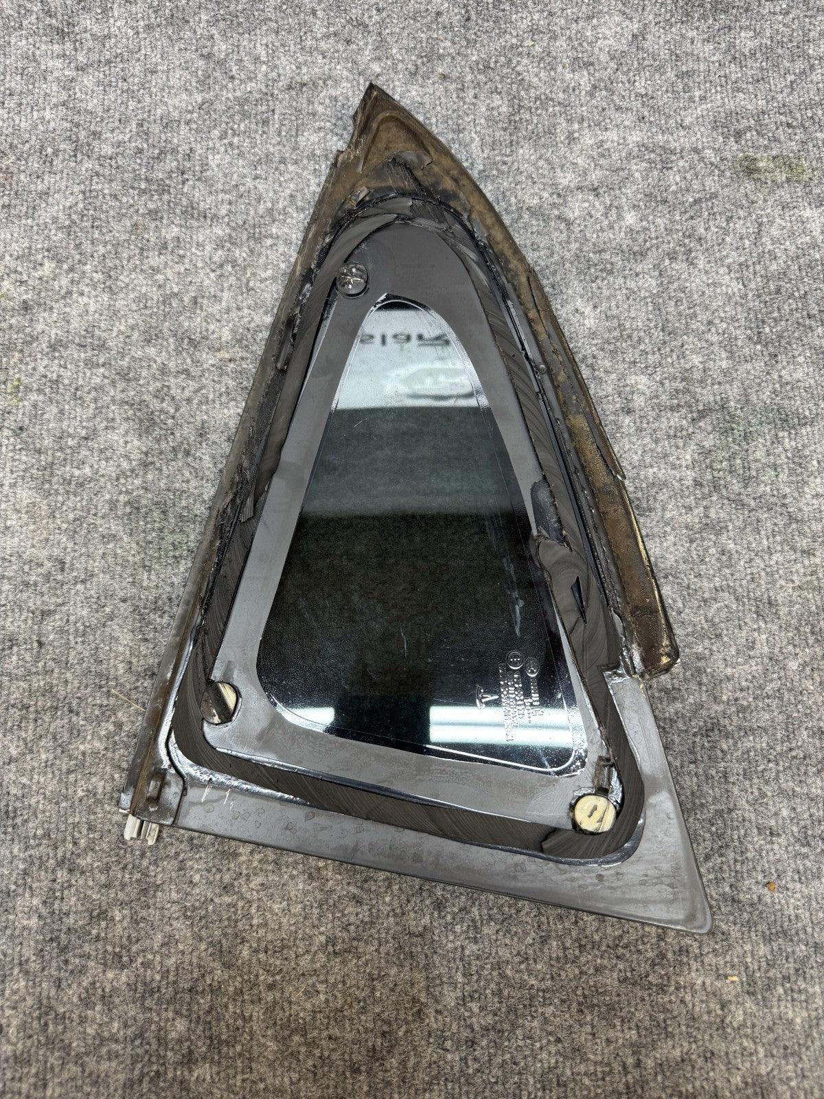 2017 - 2023 TESLA MODEL 3 REAR RIGHT SIDE WINDOW QUARTER GLASS OEM, 43R-004529