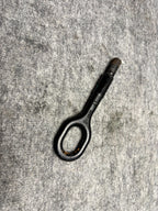 ♦️12-20 TESLA MODEL S FRONT BUMPER TOWING EYE TOW HOOK ASSY OEM, 1077570-00-D