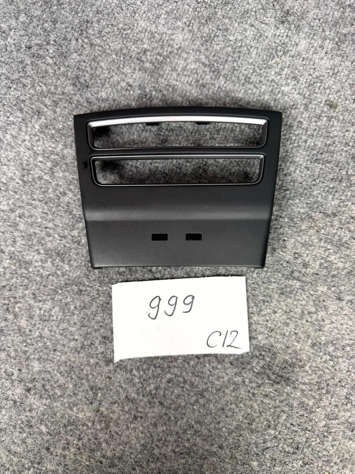 2016 - 2020 Tesla Model X S Rear Center Console Air Vent Trim OEM, 1064501-01-B