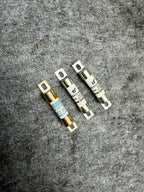 ♦️17-23 TESLA MODEL 3 82 KW 63A 700VDC HV BATTERY FUSE SET OF 3 OEM 1611034-00-A
