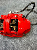2020-2024 TESLA MODEL Y FRONT RIGHT BREMBO BRAKE CALIPER RED OEM, 1188642-00-B