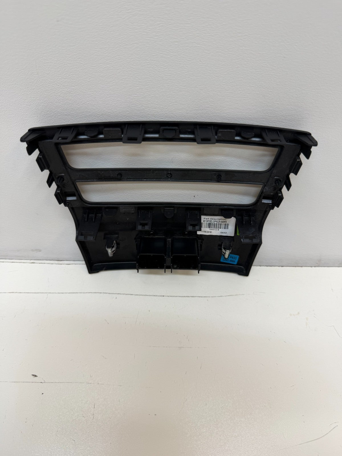 2016-2021 Tesla Model S Center Console Rear Vent Trim Graphite 1064501-01-B
