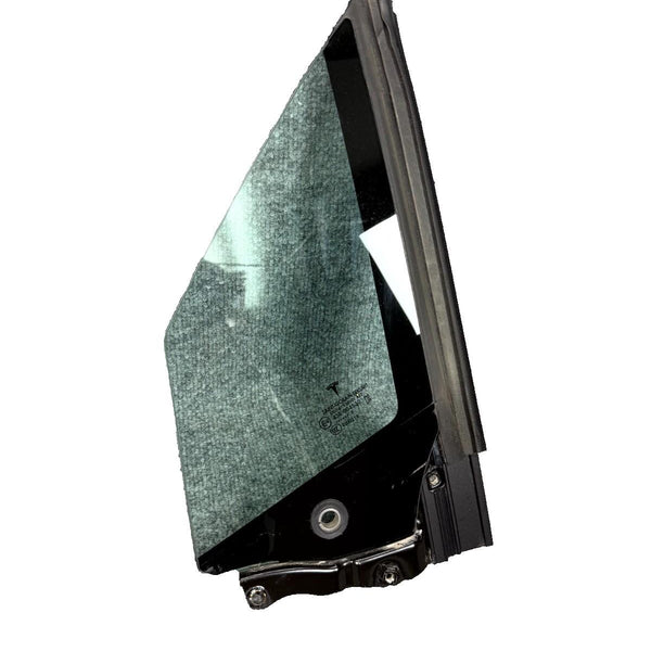 17-23 Tesla Model 3 Left Side Quarter Corner Glass Vent Window OEM, 43R-004530