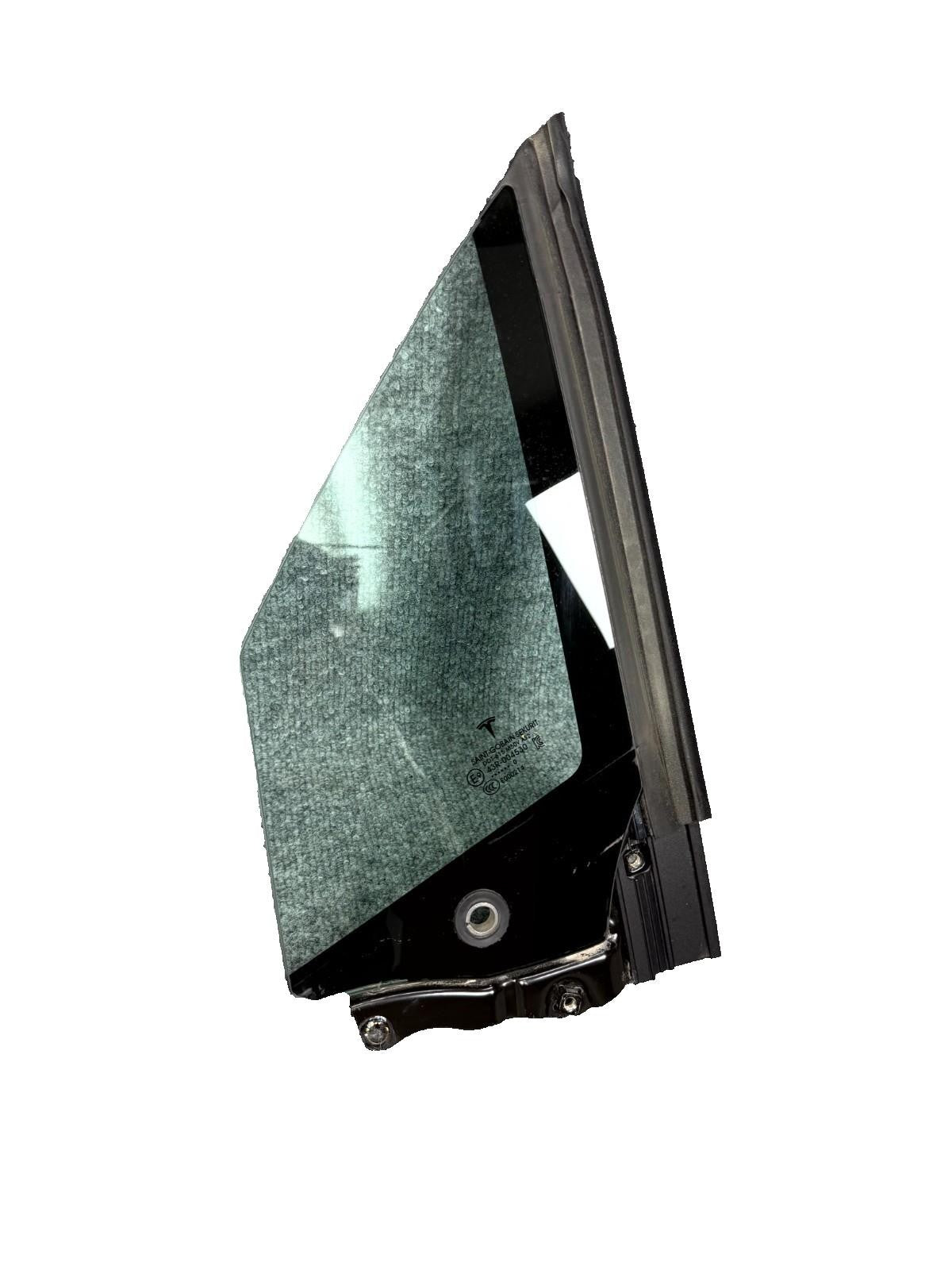 ♦️17-23 Tesla Model 3 Left Side Quarter Corner Glass Vent Window OEM, 43R-004530