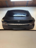 2016-2020 Tesla  Model S Liftgate Trunk Lid Tailgate Hatch Shell Black w/ Glass