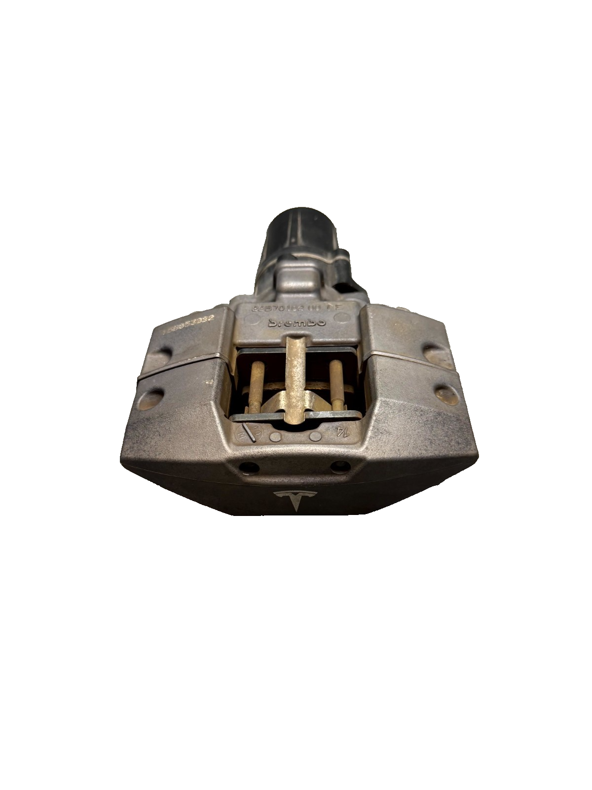 ♦️16-20 TESLA MODEL X BREMBO REAR RIGHT PARKING BRAKE CALIPER OEM, 22B70102-00