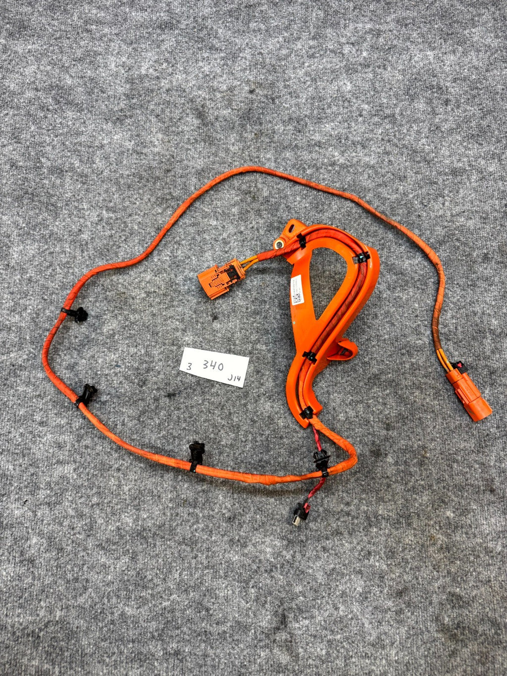 2017 - 2023 TESLA MODEL 3 A/C COMPRESSOR WIRING HARNESS CABLE OEM, 1507971-05-D