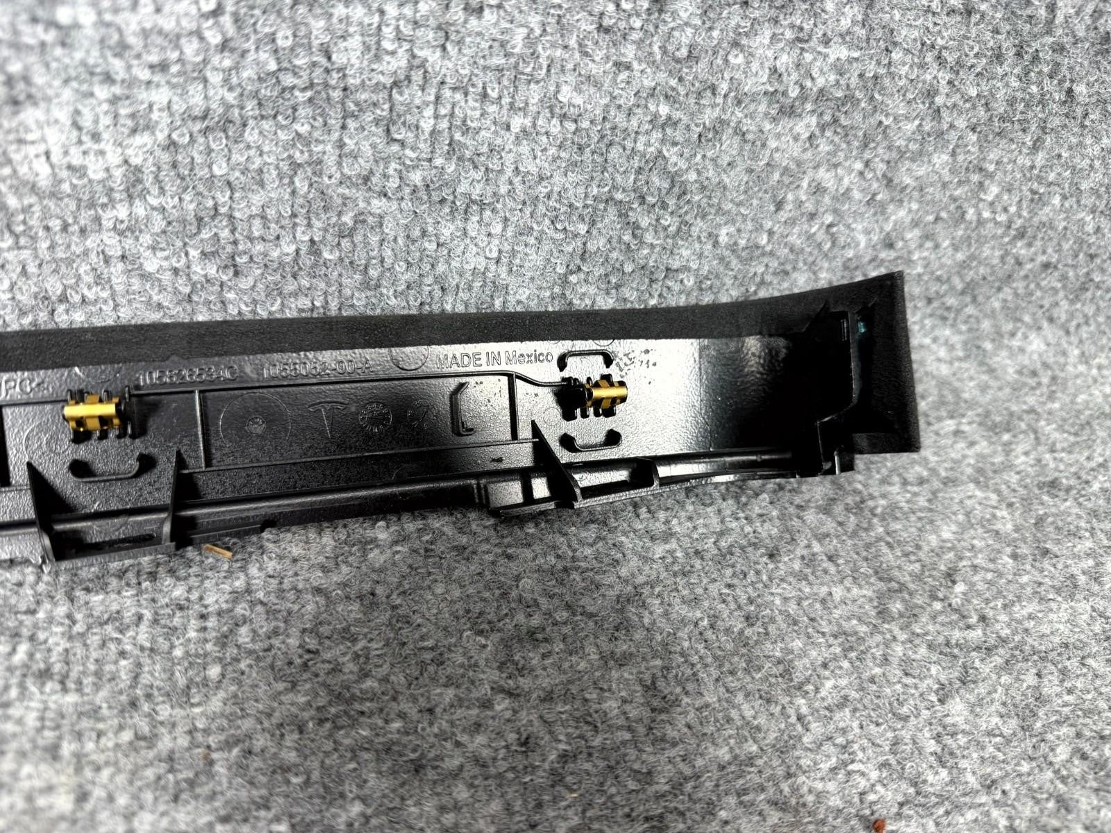 2016-2020 Tesla Model X Rear Left Driver Side Door Trim Panel OEM, 1055052-00-A