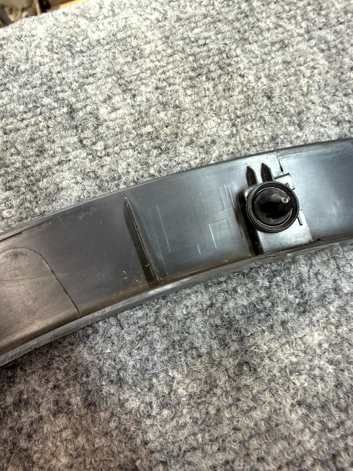2020 - 2024 TESLA MODEL Y REAR LEFT SIDE WHEEL FLARE MOLDING OEM, 1494163-00-C