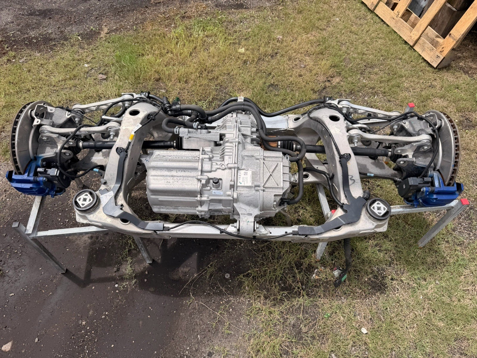 2012-2020 Tesla Model S Rear Large Small Motor w/ Subframe & Suspension