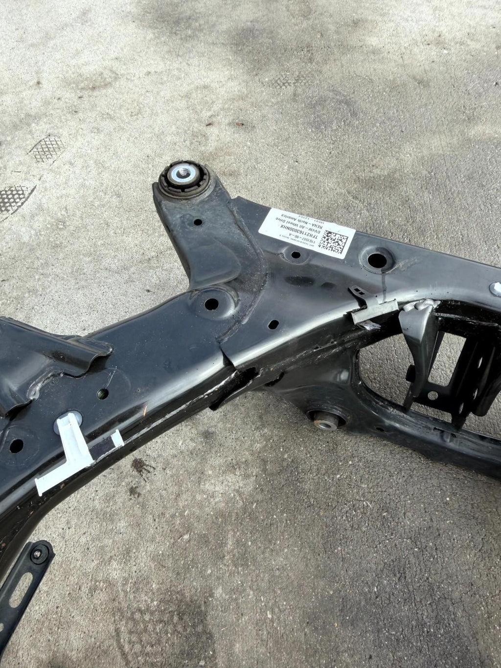 17-23 Tesla Model 3 AWD Rear Sub Frame CrossMember Cross Member OEM, 1103557-00A