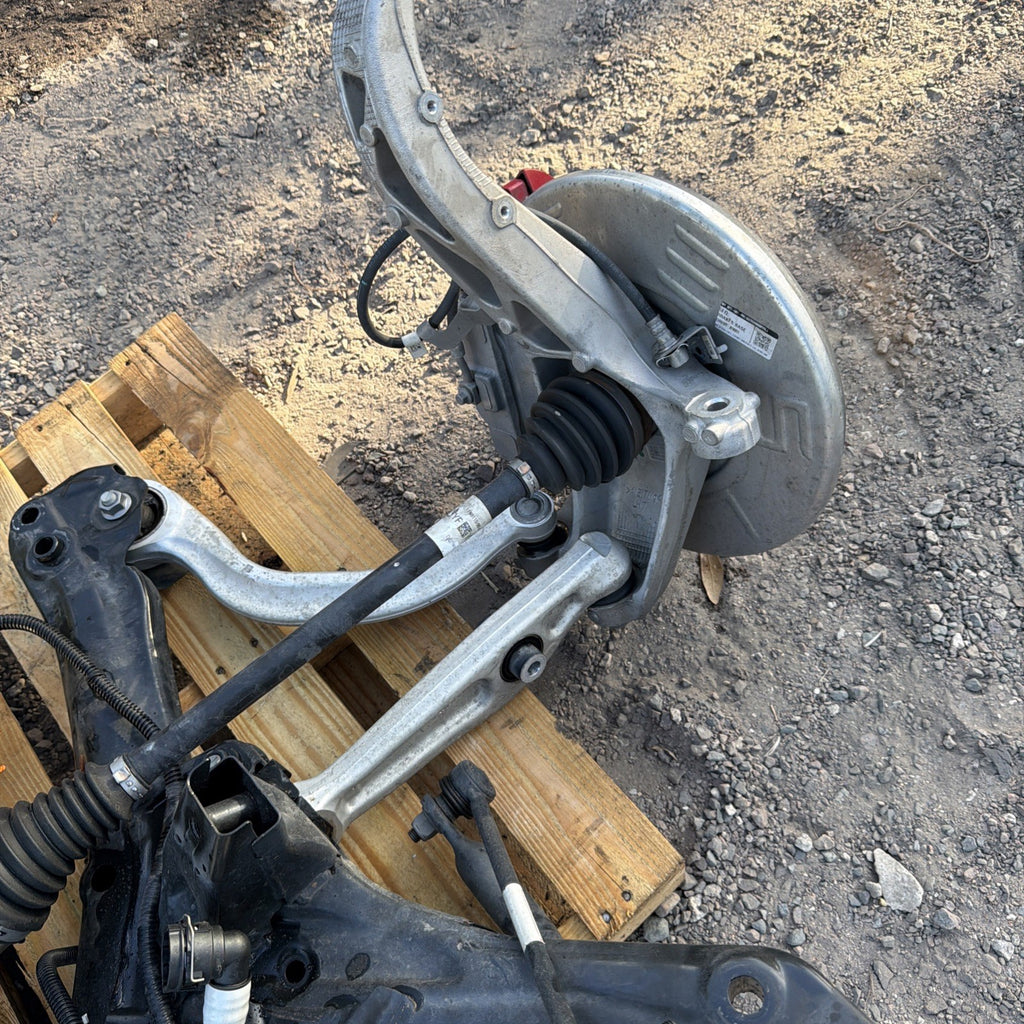 17-22 TESLA MODEL Y AWD FRONT SUSPENSION And ENGINE, SUBFRAME  COMPLETELY OEM