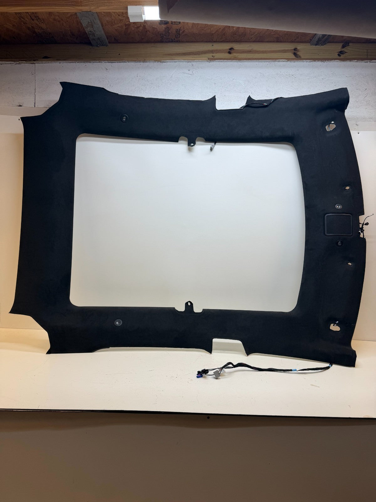 17-20 TESLA MODEL S ROOF HEADLINER CEILING LINER COVER TRIM PANEL 1037523-00-T