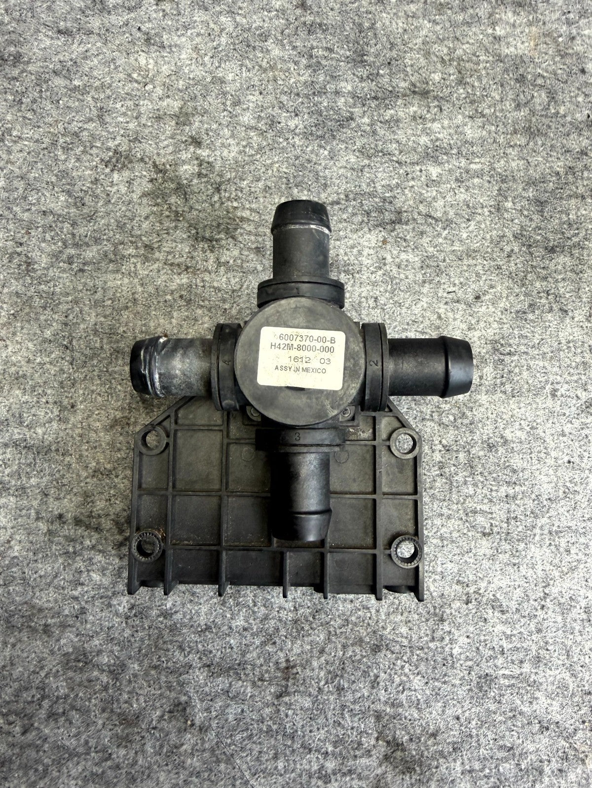 ♦️2012 - 2020 TESLA MODEL S COOLANT PUMP COOLING VALVE ACTUATOR OEM 6007370-00-B