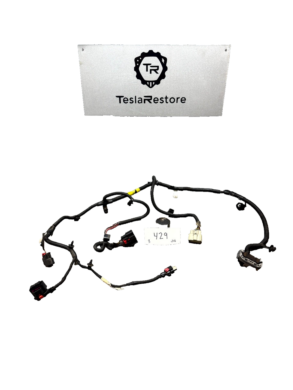 2017 - 2023 TESLA MODEL 3 REAR SUBFRAME WIRING HARNESS CABLE OEM, 2067968-01-C