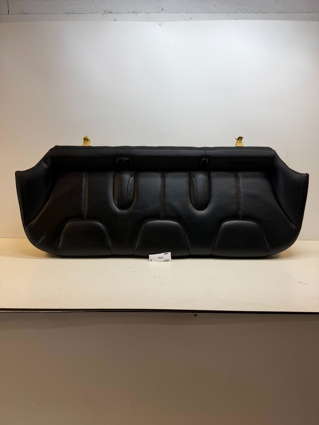 2012-2020 TESLA MODEL S REAR LOWER BOTTOM SEAT CUSHION BLACK