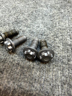 2017-2023 TESLA MODEL Y/3 EXTERNAL BATTERY BOLT NUT SET OF 4 OEM