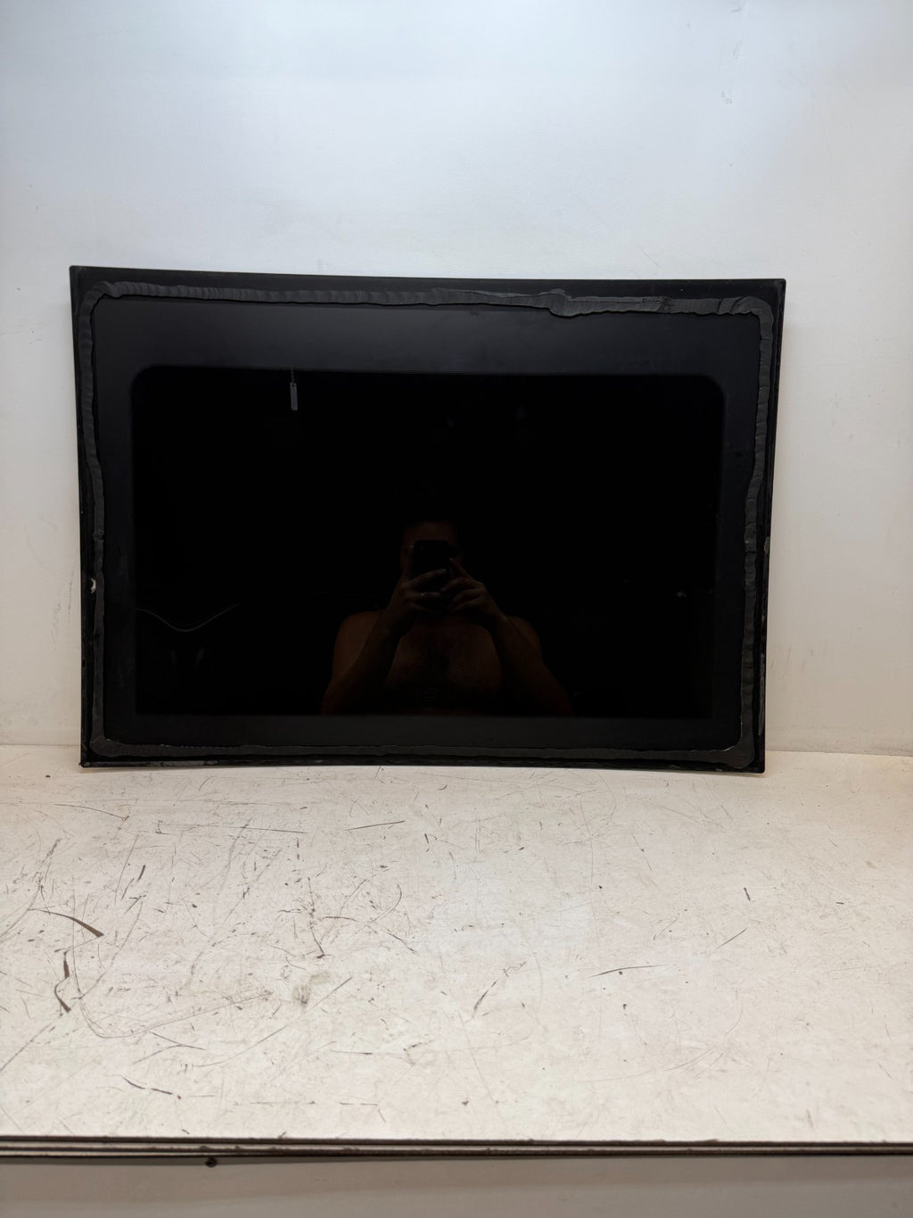 2012-2015 Tesla Model S Front Section Fixed Sunroof Glass 43R-000357