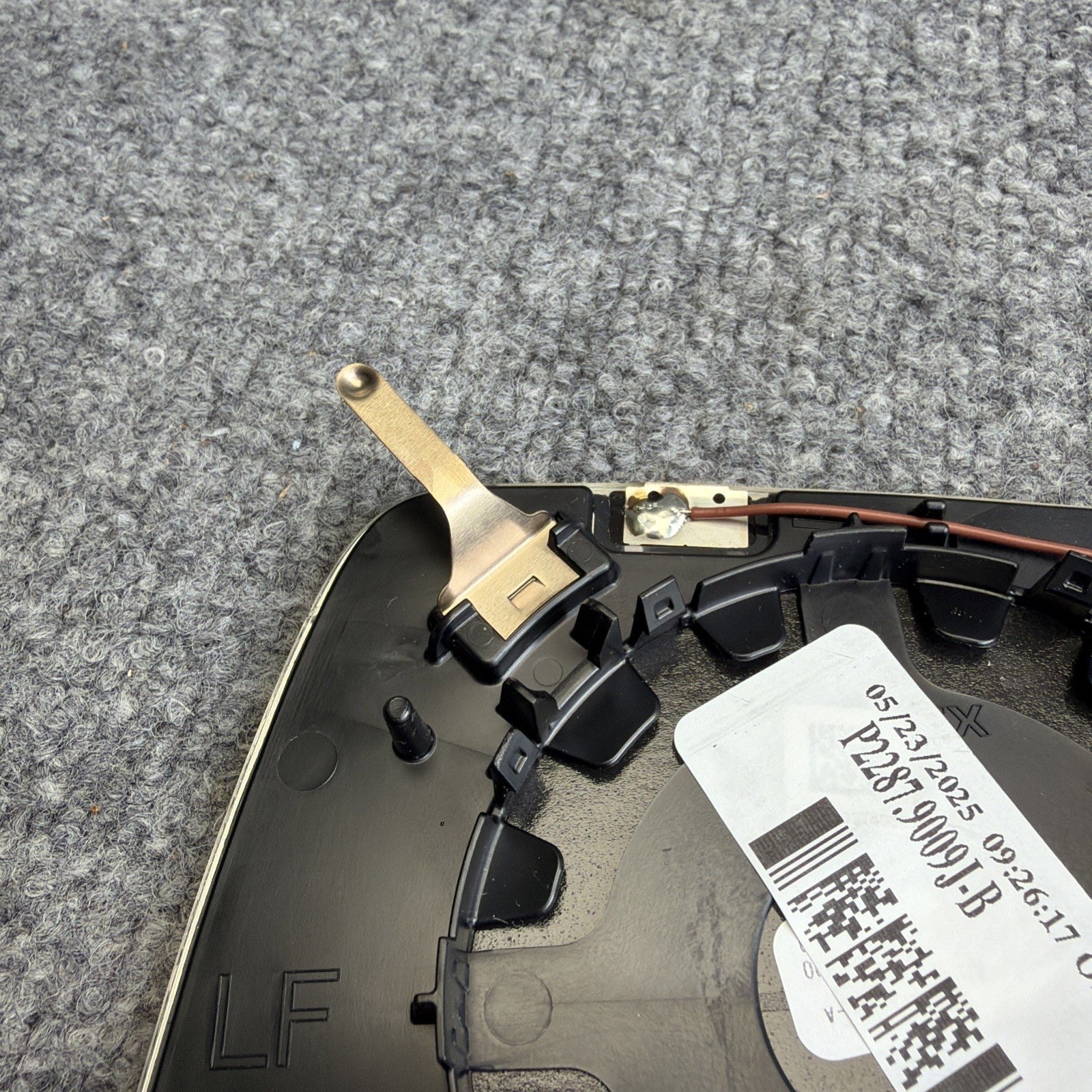 OEM 17-25 Tesla Model 3 Left Hand Side Outside View Auto Dim Door Mirror Glass
