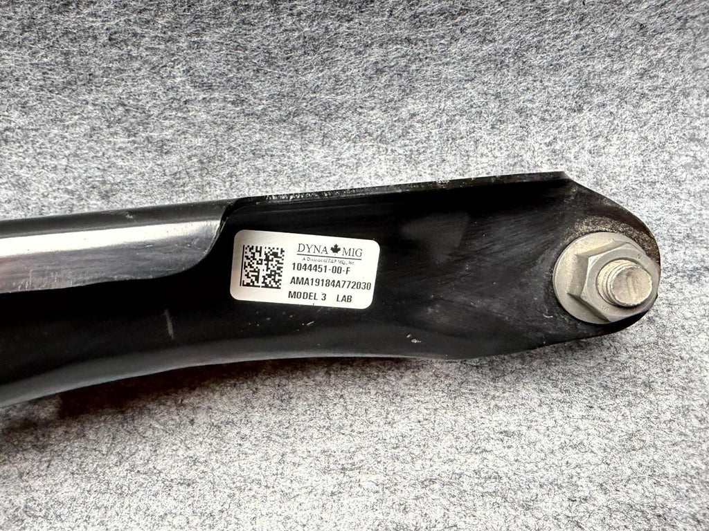 ♦️2017 - 2023 TESLA MODEL 3 REAR LEFT SIDE LOWER CONTROL ARM OEM, 1044451-00-F