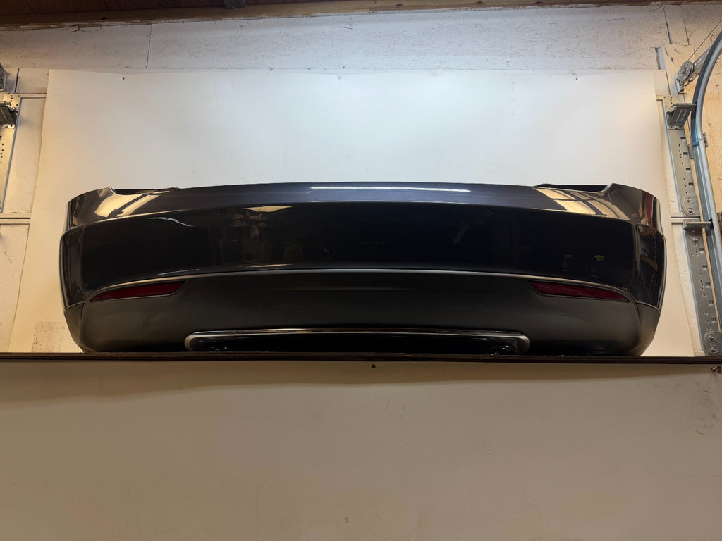 2012 - 2015 TESLA MODEL S REAR BUMPER COVER FASCIA OEM 6008179-00-D
