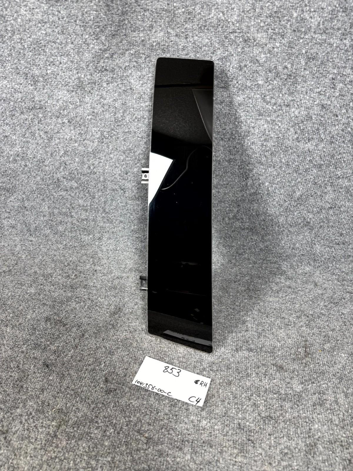 16-20 Tesla Model X Rear Right B Pillar Applique Molding Trim OEM 1041358-00-C