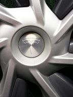 ♦️20-24 TESLA MODEL Y 19" GEMINI WHEEL RIM HUBCAP COVER OEM, 1044235-00-B