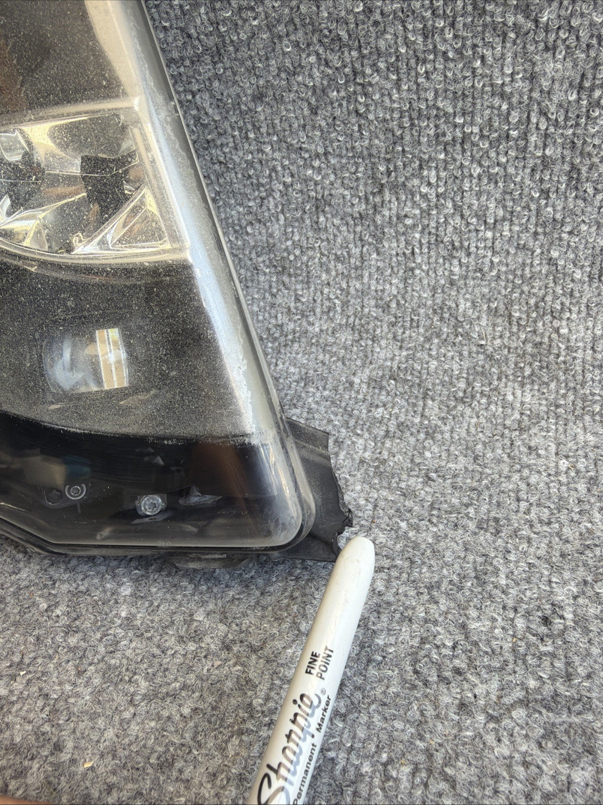 TESLA MODEL S FOG LIGHT RIGHT PASSENGER 2016 2017 2018 2019 2020 6005914-00-F
