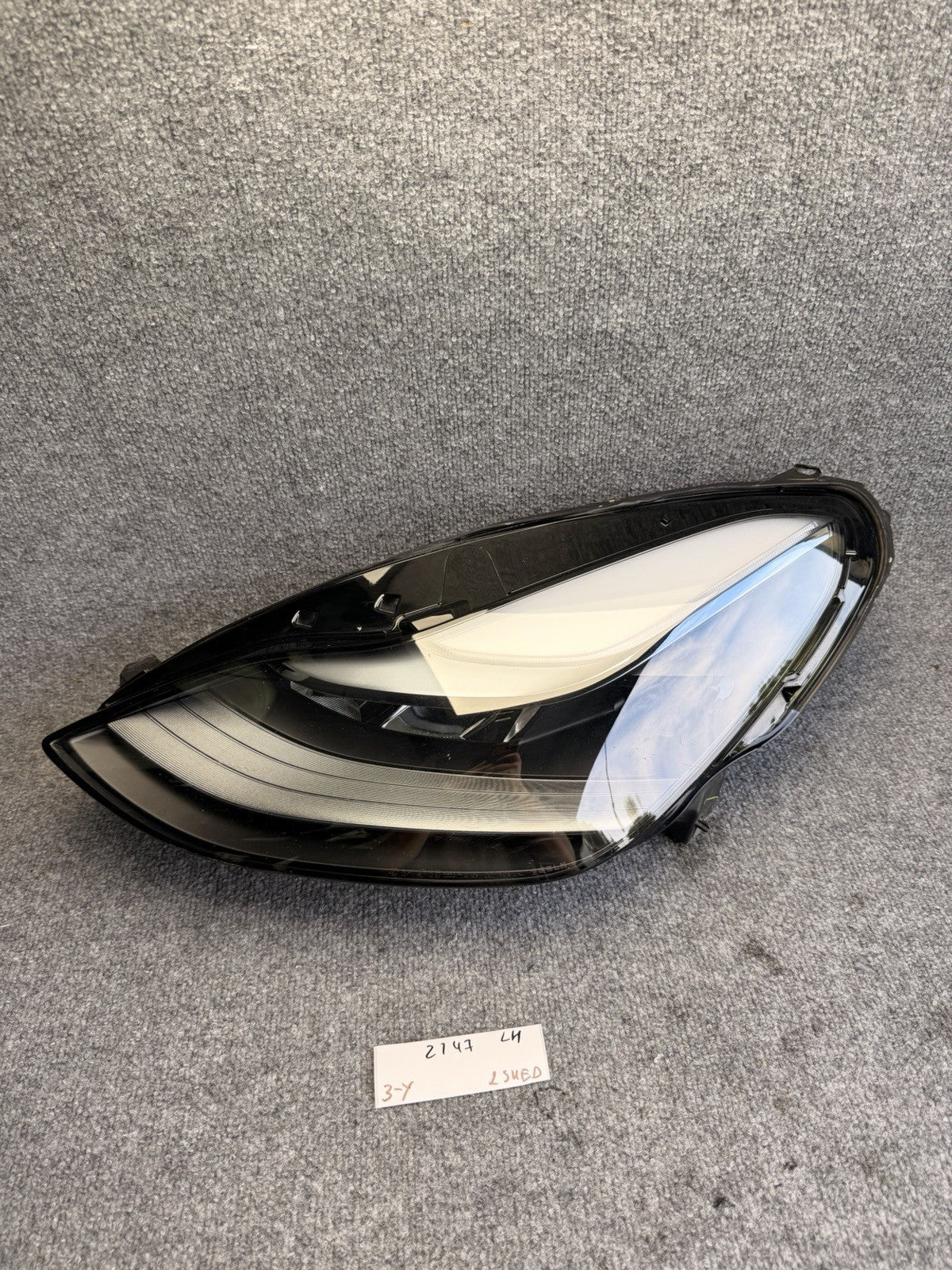 2017-2023 Tesla Model 3 Y Headlight Left LH Driver Side LED Projector OEM