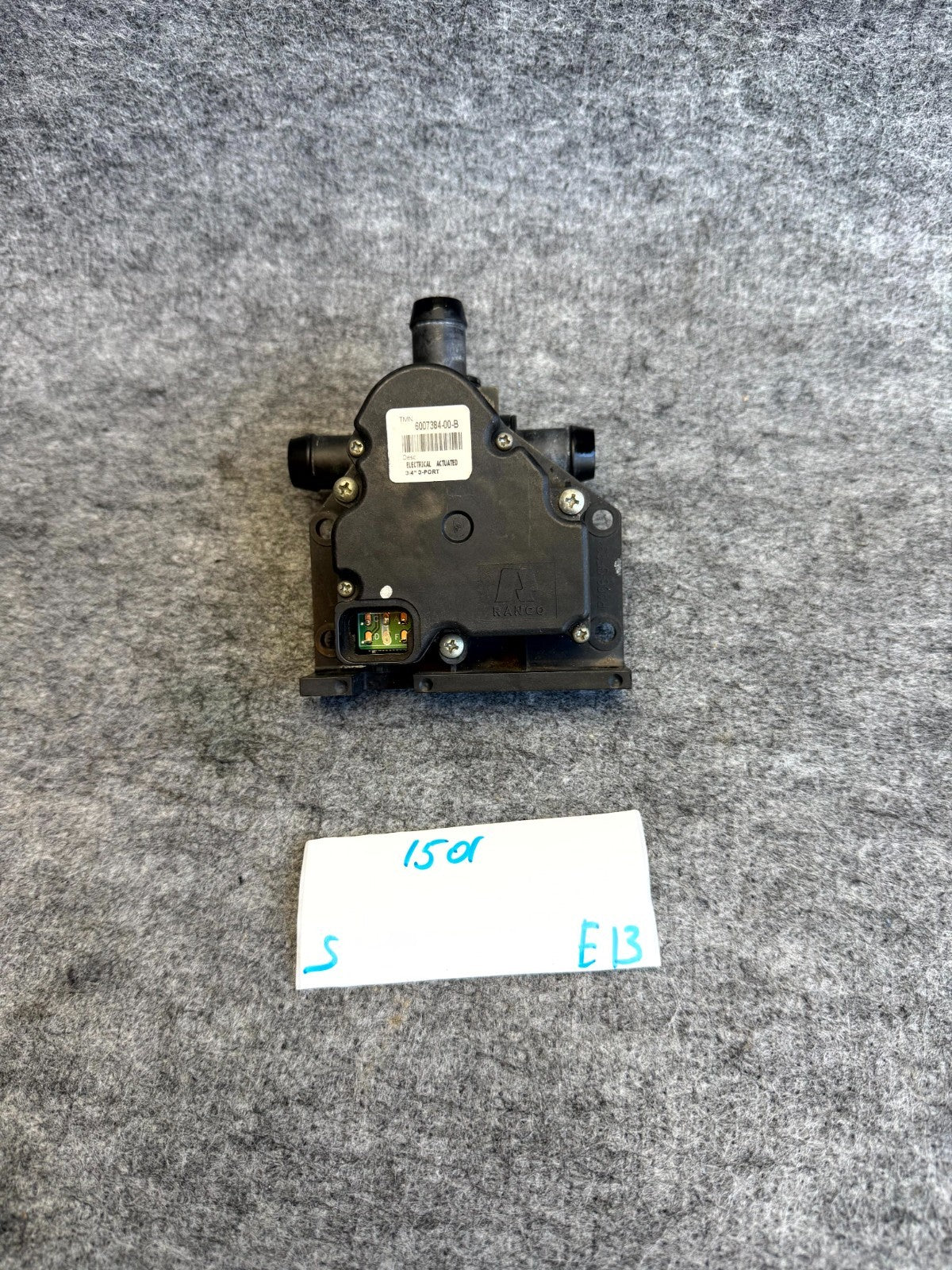 ♦️2012 - 2020 TESLA MODEL S 3 WAY COOLANT VALVE ACTUATOR OEM, 6007384-00-B