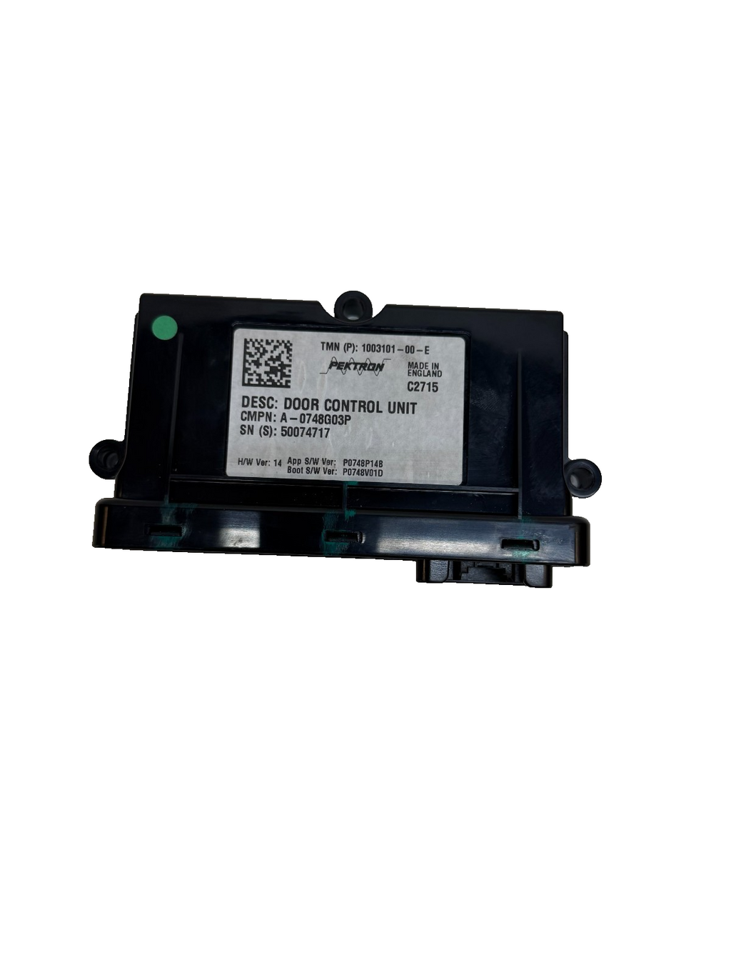 2012-2020 TESLA MODEL S FRONT LEFT OR RIGHT DOOR CONTROL MODULE 1003101-00-E