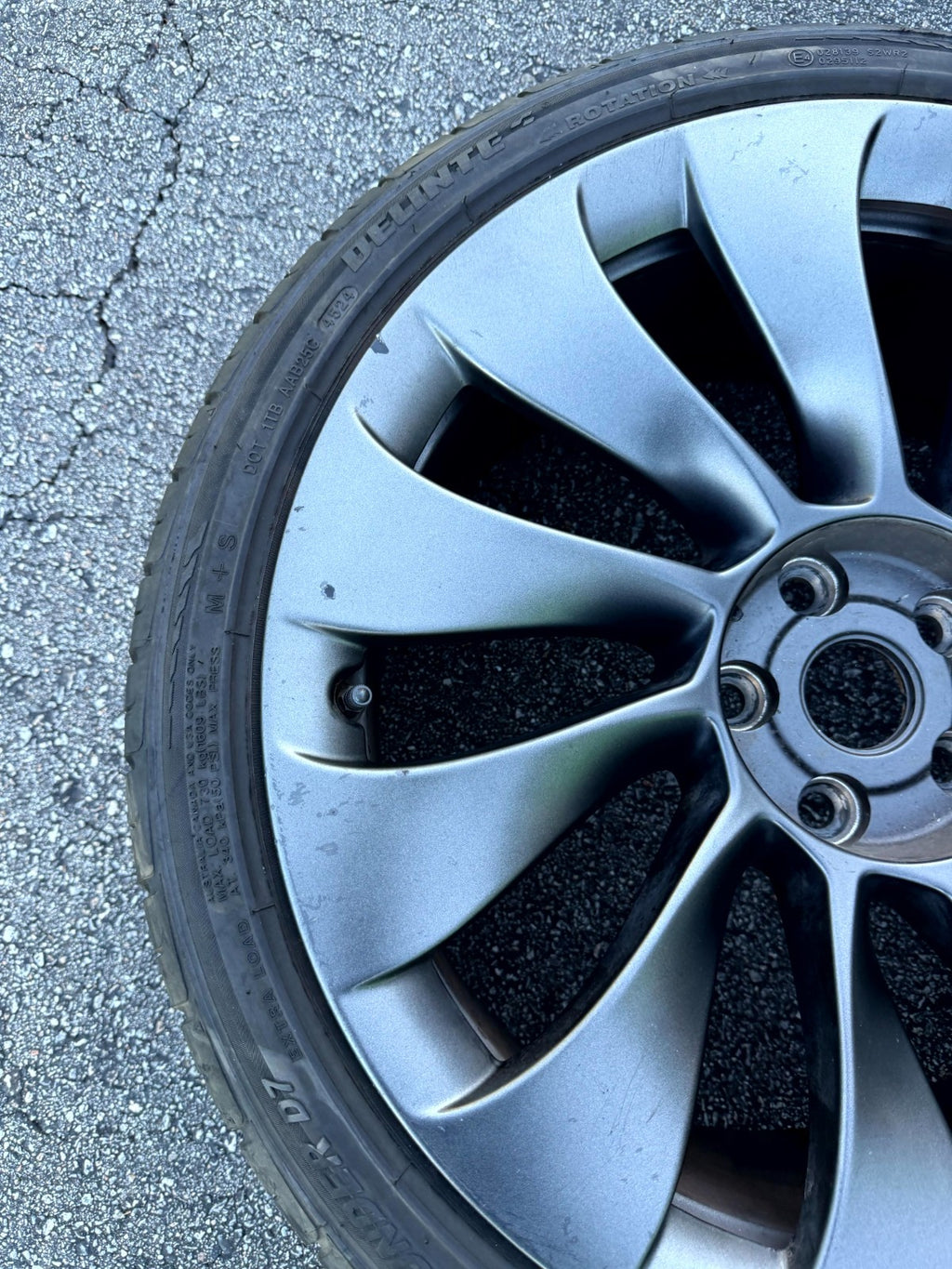 ♦️2017 – 2023 TESLA MODEL 3 ALUMINUM REPLACEMENT WHEEL OEM, 1044224 00 B