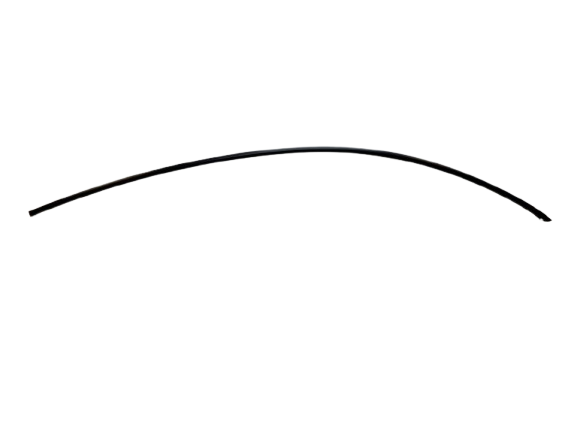 2020 - 2024 TESLA MODEL Y ROOF RIGHT PASSENGER SIDE MOLDING COVER 1495731-00-A