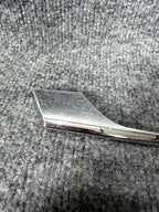 16-20 Tesla Model X Front Left Side Fog Light Lamp Chrome Trim OEM, 1049611-00-F