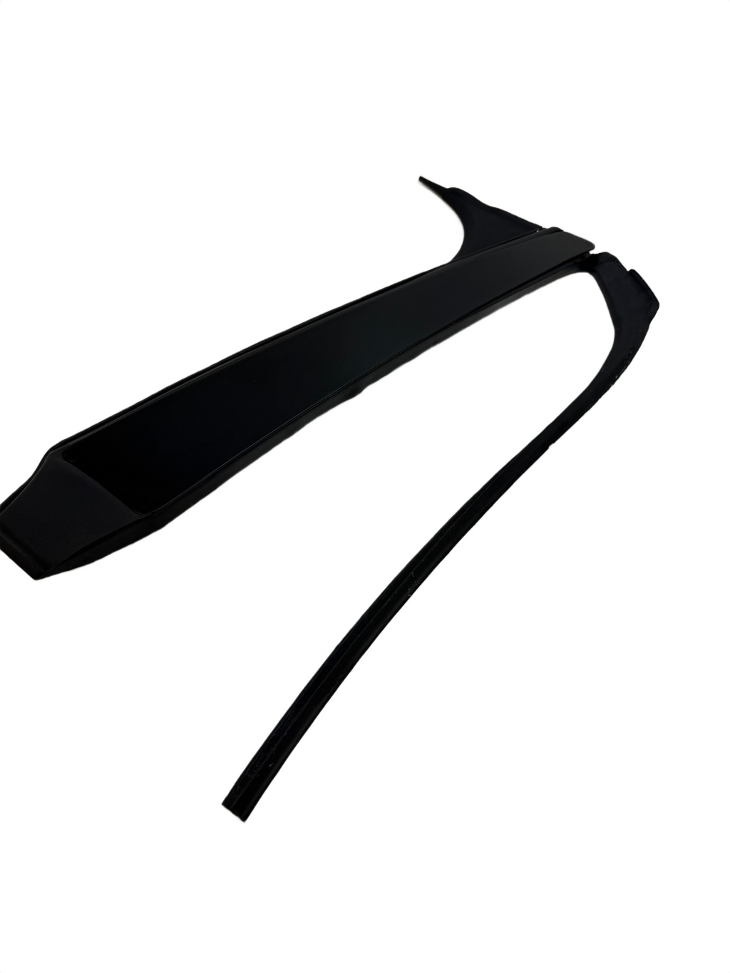 2016-20 Tesla Model X Left Exterior B-Pillar Applique Glass Trim 1032363-00-C