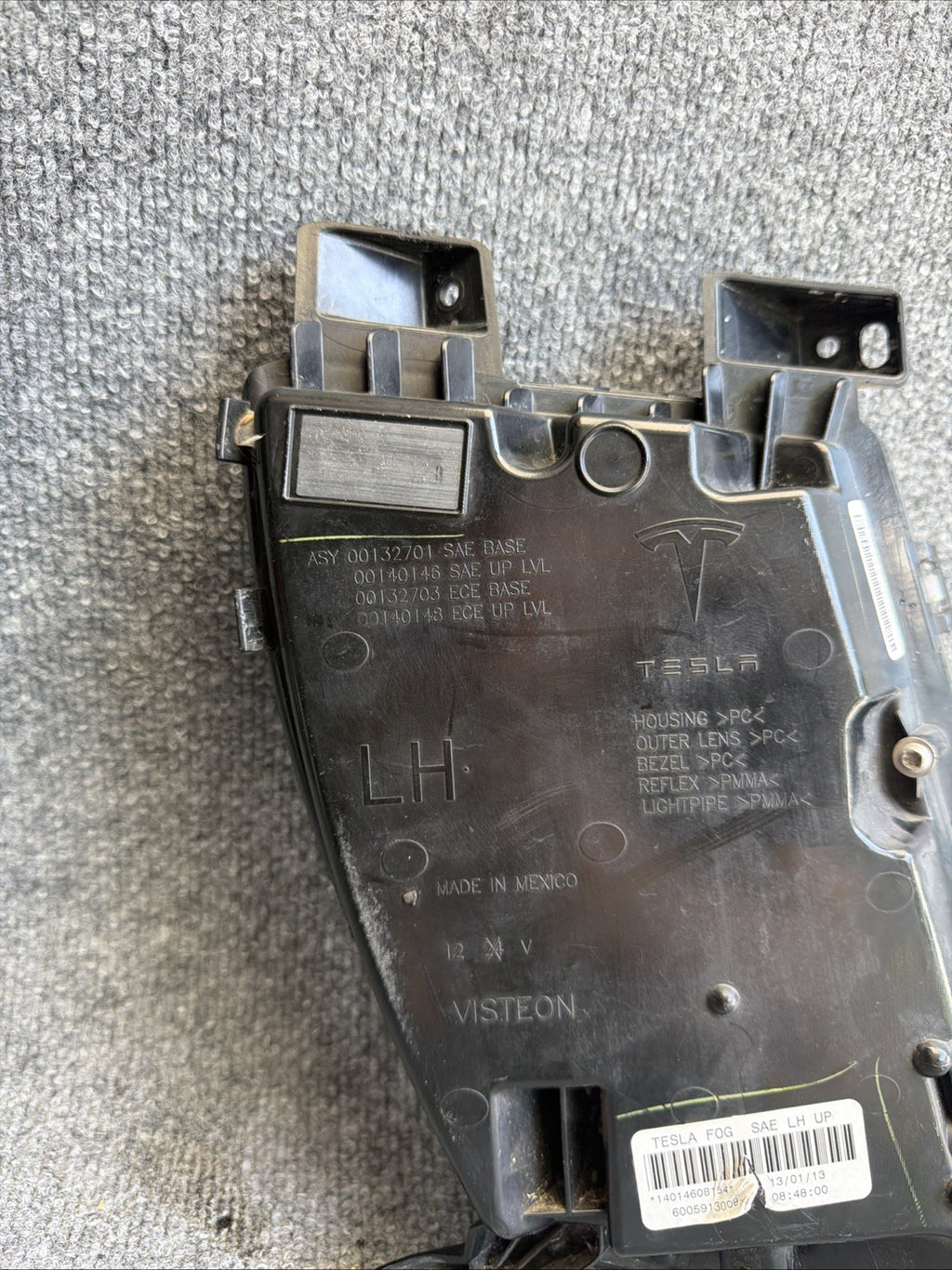 2012 - 2020 Tesla Model S LED Fog Light Driver Left LH 6005913-00-F OEM 1507