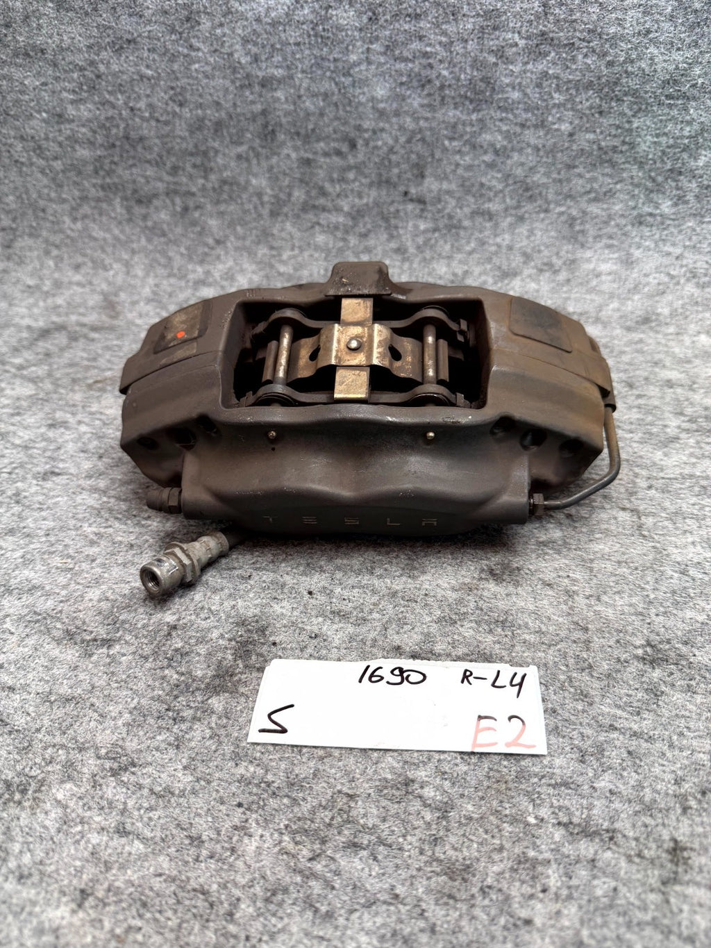 ♦️2012-2020 TESLA MODEL S REAR LEFT SIDE BRAKE CALLIPER BREMBO OEM, 1021252-00-F