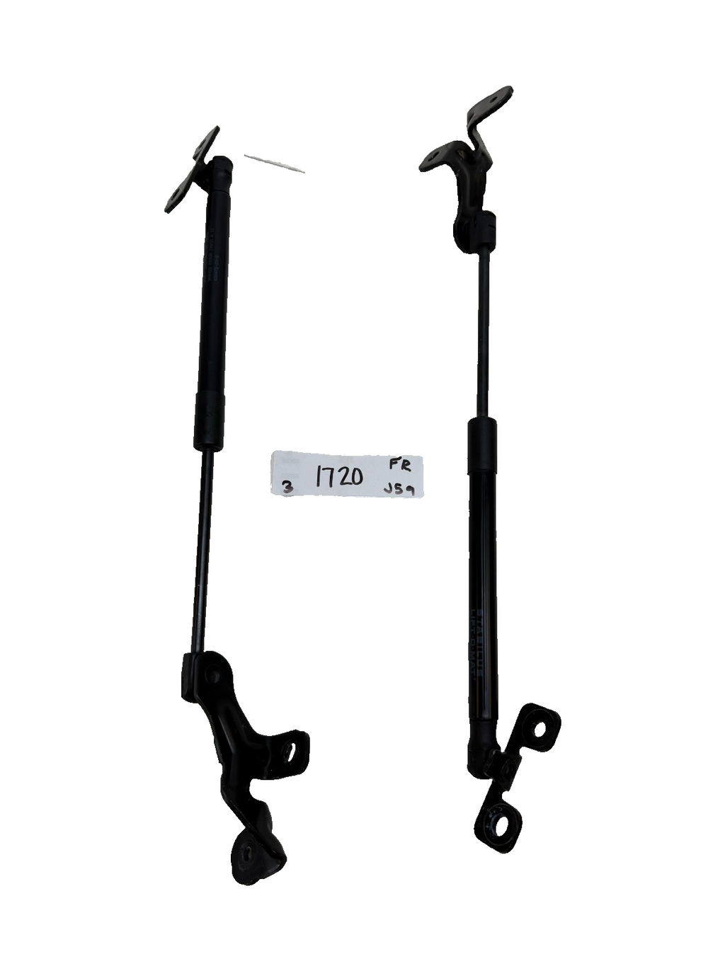 2017-2023 Tesla Model 3 Front Left & Right Bonnet Hood Strut SET  1091472-00-B